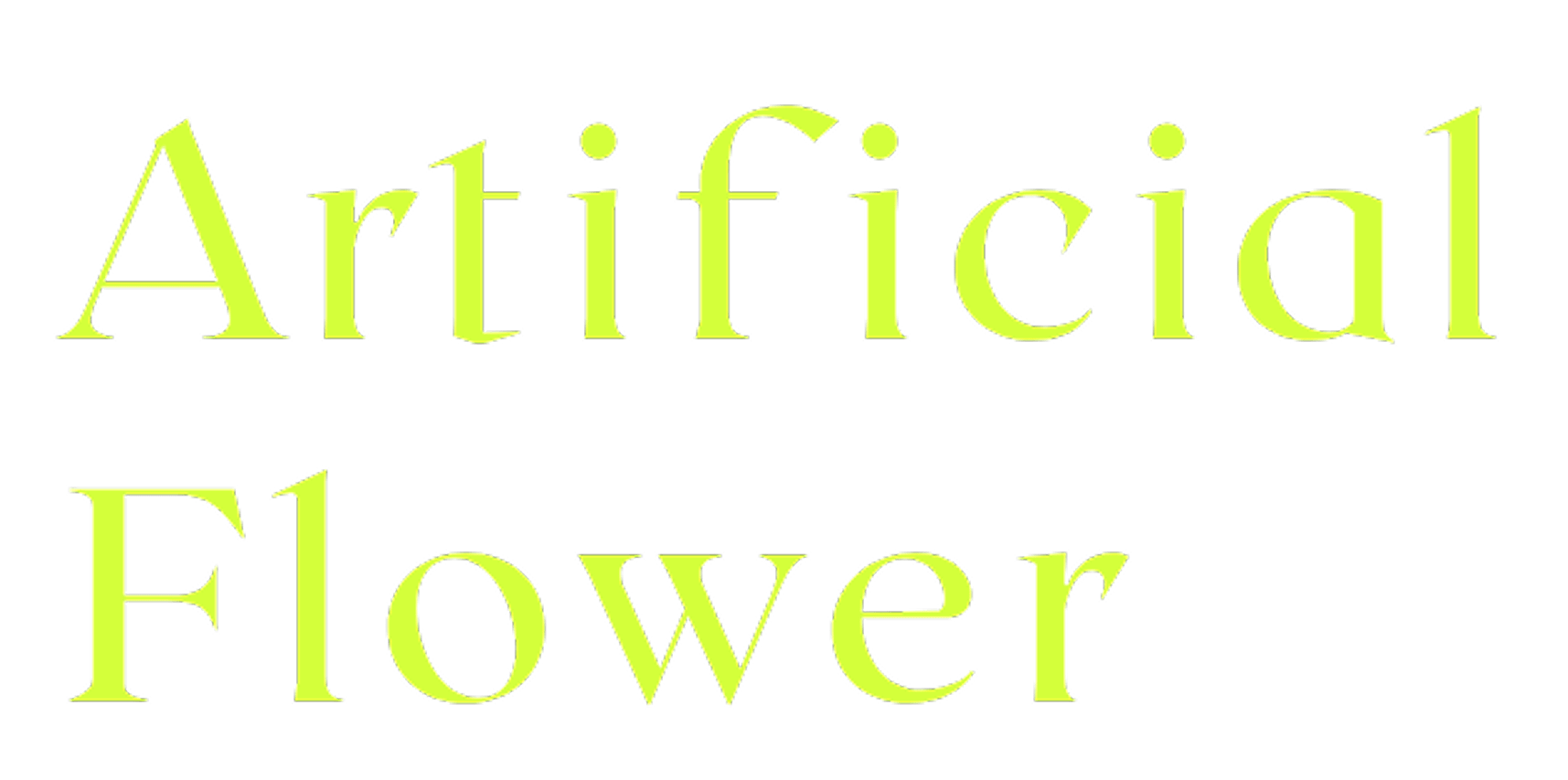 Artificial Flower