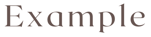 example